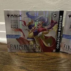 LOT OF 2 Magic The Gathering Final Fantasy Collector Booster Omega Box SEALED - Image 2