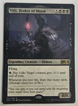 Mtg - Vilis, Broker of Blood - Core Set 2020 (M20) - Rare - NM - Image 1