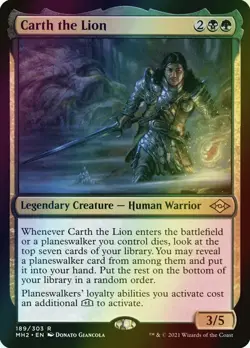 MTG Carth the Lion Foil ** Modern Horizons 2 ** English (NM) - Image 1