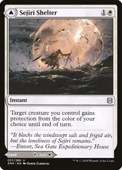 MTG Sejiri Shelter // Sejiri Glacier ** Zendikar Rising ** English (NM) - Image 1