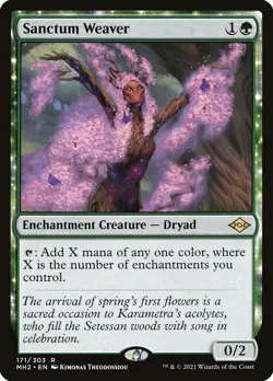MTG Sanctum Weaver ** Modern Horizons 2 ** English (NM) - Image 3