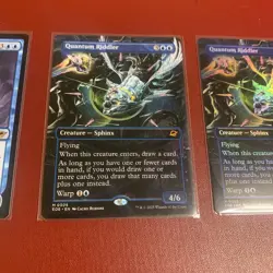 Quantum Riddler Borderless Foil (EOE) NM Pack Fresh (Read Description) - Image 3