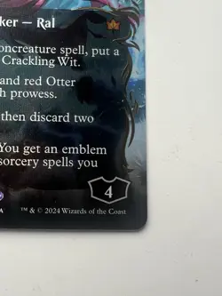 Ral Crackling Wit Borderless Raised Foil Bloomburrow #353 NM Magic The Gathering - Image 14