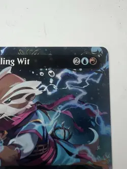 Ral Crackling Wit Borderless Raised Foil Bloomburrow #353 NM Magic The Gathering - Image 3