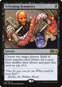 MTG Scheming Symmetry ** Core Set 2020 ** English (NM) - Image 1