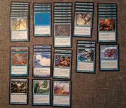 Mtg Blue Vintage Lot Brain Freeze Chain Of Vapor And More Magic The Gathering - Image 2