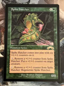 1x Spike Hatcher (126) Exodus LP MTG Magic the Gathering x1 MKE - Image 1