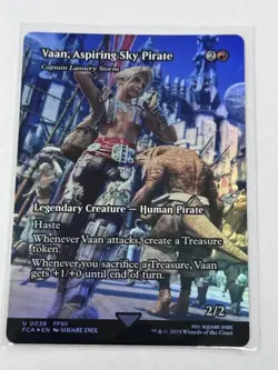 Vaan, Aspiring Sky Pirate - Captain Lannery Storm Showcase FINAL FANTASY Foil - Image 2