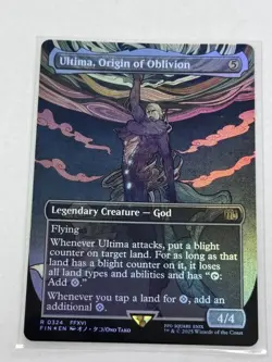 Ultima, Origin of Oblivion Borderless FINAL FANTASY Foil #324 - Image 1