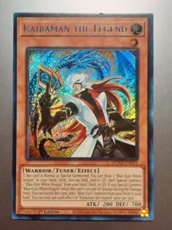 Yu-Gi-Oh! Kaibaman the Legend Duelist Advance DUAD-EN021 1st Ed Secret Rare - Image 2