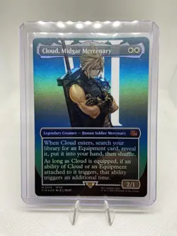 Cloud, Midgar Mercenary (Borderless) Final Fantasy Foil - Image 6