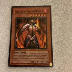 Yugioh RDS -en021  Thestalos The Firestorm Monarch 1st Edition Never Played With - Image 11
