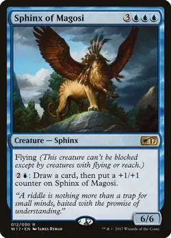 MTG Sphinx of Magosi ** Welcome Deck 2017 ** English (LP) - Image 1