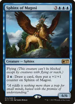 MTG Sphinx of Magosi ** Welcome Deck 2017 ** English (LP) - Image 3