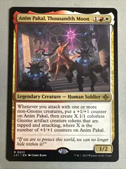 MTG / Anim Pakal, Thousandth Moon / LCI / #0223 / Regular / Rare / NM - Image 1