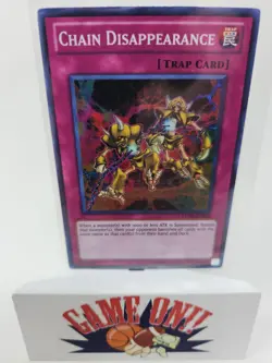 YuGiOh Chain Disappearance TU06-EN002 Super Rare Turbo Pack LP - Image 5