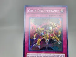 YuGiOh Chain Disappearance TU06-EN002 Super Rare Turbo Pack LP - Image 6