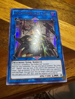 Sky Striker Ace - Zeke DUOV-EN024 1st Edition Ultra Rare LP + BONUS - Image 1