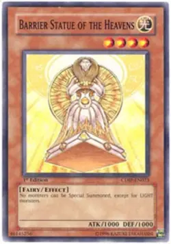 Yugioh! LP Barrier Statue of the Heavens - CDIP-EN023 - Common - 1st Edition Lig - Image 2