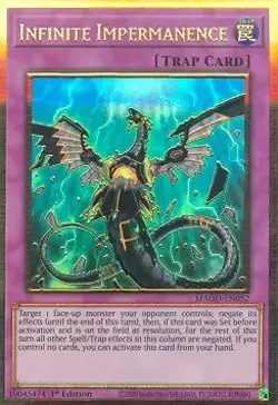 Infinite Impermanence MAGO-EN052 Maximum Gold 1st Edition - Image 1