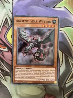 LDS1-EN084 Ancient Gear Wyvern Common 1st Edition NM Yugioh Card - Image 1