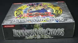 Yugioh Invasion of Chaos 1st Edition Booster Box Konami - Image 9