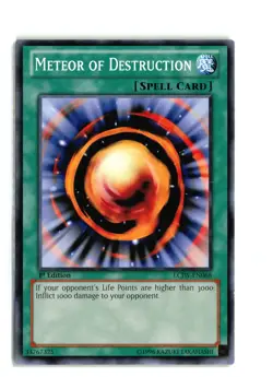 METEOR OF DESTRUCTION LCJW-EN068 1st EDITION Yugioh TCG NM - Image 1