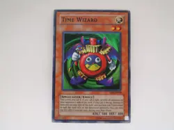 Yugioh! LP Time Wizard - DB2-EN038 - Super Rare - Unlimited Edition Lightly Play - Image 1