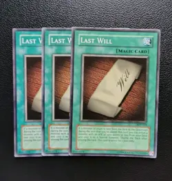 Yu-Gi-Oh - Last Will  3X - Full Playset - Image 2