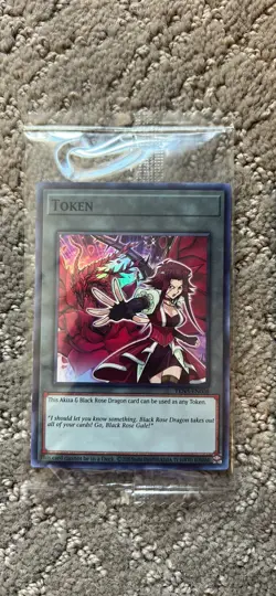 Yu-Gi-Oh Mulcharmy Purulia INFO-EN027 & Sealed Akiza Token - Image 3