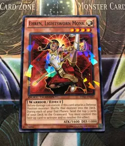 *** EHREN, LIGHTSWORN MONK *** DUEL TERMINAL MINT/NM DT07-EN059 YUGIOH! - Image 1