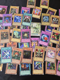 Bulk Vintage Yu‑Gi‑Oh!Cards Lot–Includes Giga Gagagigo,Swords of Revealing Light - Image 11