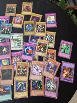Bulk Vintage Yu‑Gi‑Oh!Cards Lot–Includes Giga Gagagigo,Swords of Revealing Light - Image 4
