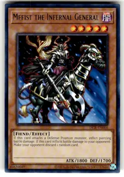 Mefist the Infernal General - DCR-EN066 - Rare - Unlimited Edition 25th  NM - Image 1