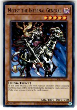 Mefist the Infernal General - DCR-EN066 - Rare - Unlimited Edition 25th  NM - Image 3