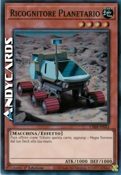 PLANETARY RECONNAISSANCE (Planet Pathfinder) • Super R • CRBR IT042 • 1Ed • Yugioh - Image 1