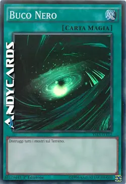 BLACK HOLE • (Dark Hole) • Super R • YS15 ITITY12 • 1Ed • Yugioh! • ANDYCARDS - Image 1