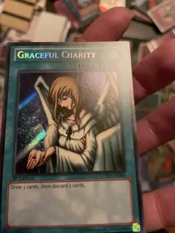Graceful Charity LCYW-EN064 Yu-Gi-Oh Legendary Collection 3: Yugi's World-1st Edition 1st Edition - Image 4