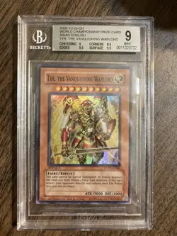 Yu-Gi-Oh! PSA BGS 9 Tyr, The Vanquishing Warlord WCPS-AE903 Asian English - Image 12