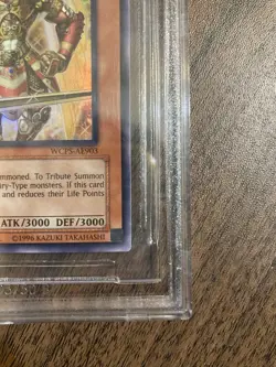 Yu-Gi-Oh! PSA BGS 9 Tyr, The Vanquishing Warlord WCPS-AE903 Asian English - Image 7