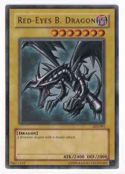Red-Eyes B. Dragon SDJ-001 Starter Deck: Joey Yugioh HP - Image 3