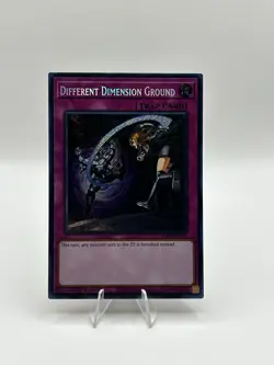Different Dimension Ground (Quarter Century Secret Rare) RA04-EN101 Quarter Century Stampede 1st Edition - Image 4