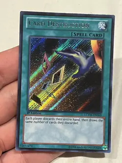 LCYW-EN060 Card Destruction - 1st Edition Secret Rare - Image 3