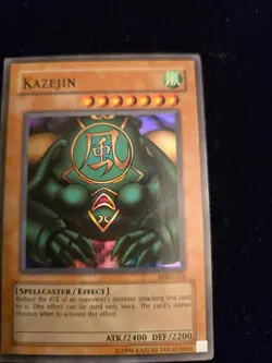 Yu-Gi-Oh! TCG Kazejin Metal Raiders MRD-026 Unlimited Super Rare - Image 13