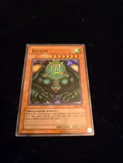 Yu-Gi-Oh! TCG Kazejin Metal Raiders MRD-026 Unlimited Super Rare - Image 6