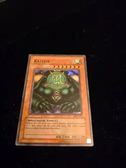 Yu-Gi-Oh! TCG Kazejin Metal Raiders MRD-026 Unlimited Super Rare - Image 7