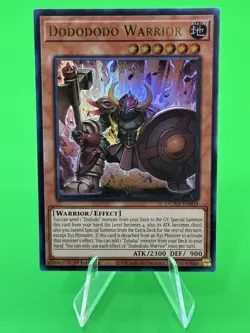 Yu-Gi-Oh Duelist's Advance Dodododo Warrior Ultra Rare DUAD-EN004 NM!!! - Image 1