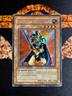 YUGIOH • OBNOXIOUS CELTIC GUARD • SECRET RARE • CT1-EN006 • LIMITED EDITION • NM - Image 14