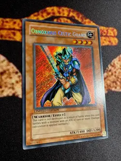YUGIOH • OBNOXIOUS CELTIC GUARD • SECRET RARE • CT1-EN006 • LIMITED EDITION • NM - Image 17