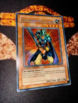 YUGIOH • OBNOXIOUS CELTIC GUARD • SECRET RARE • CT1-EN006 • LIMITED EDITION • NM - Image 8